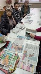 18 ФЕВРАЛЯ В ОТДЕЛЕНИИ ДНЕВНОГО ПРЕБЫВАНИЯ ДЛЯ ГРАЖДАН ПОЖИЛОГО ВОЗРАСТА СОСТОЯЛАСЬ ПРЕЗЕНТАЦИЯ ПРОДУКЦИИ ИЗДАТЕЛЬСКОГО ДОМА 