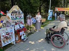 Фотоотчет участия Фрунзенского  ТЦСОН в праздновании дня Независимости Республики Беларусь  