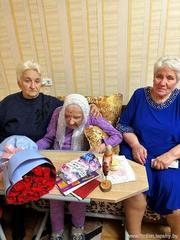 18 ноября 2025 года свой 100 – летний День рождения встретила жительница Фрунзенского района г. Минска, ветеран труда Ядвига Демьяновна Гарачун