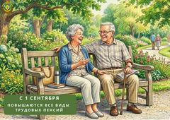 Решением Главы государства с 1 сентября повышаются все виды трудовых пенсий По возрасту, за выслугу лет, по инвалидности, по случаю потери кормильца