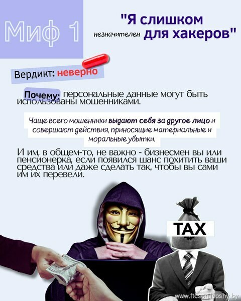 Мифы и реальность кибербезопасности: как защитить себя в Интернете